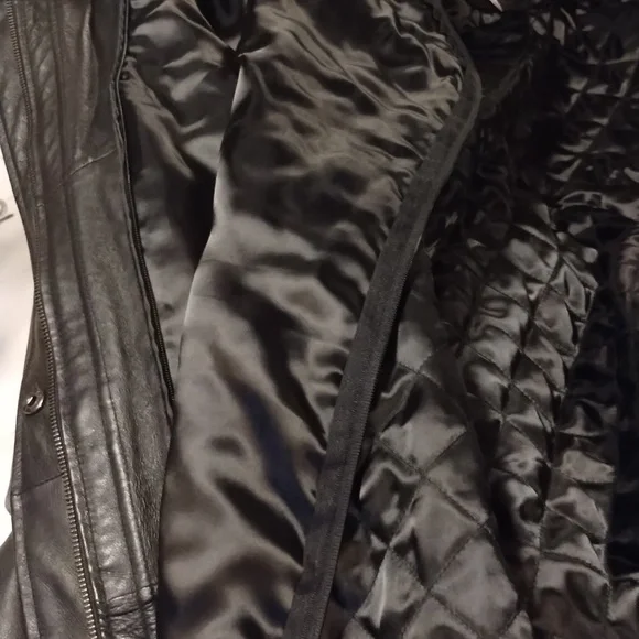 Croft and Borrow double lined leather jacket - Picture 8 of 15